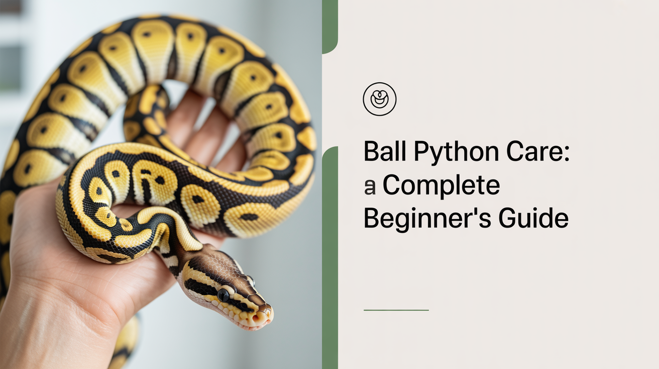 Ball Python Care: A Complete Beginner's Guide