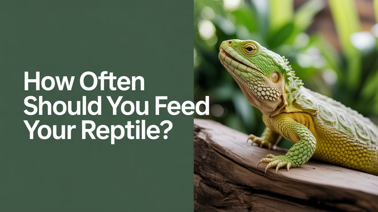 How Often Should You Feed Your Reptile?
